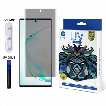 Beste 
     LITO E+ UV-Flüssigkleber Vollständige 3D-Abdeckung Glas-Sichtschutzfolie für Samsung Note 10
     zum Verkauf