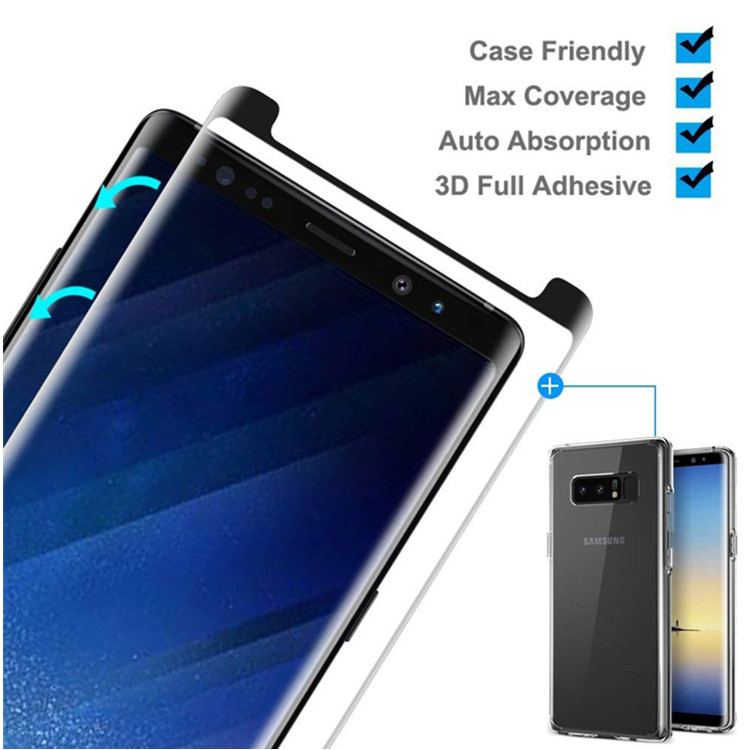 Samsung Note 8 Full Adhesive Tempered Glass