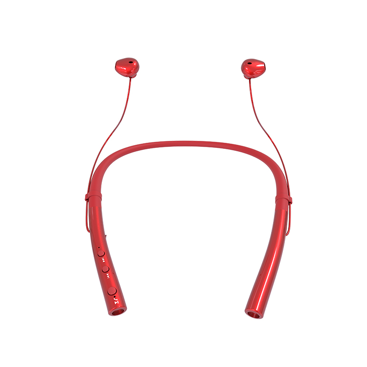 bluetooth wireless headphones neckband with mic