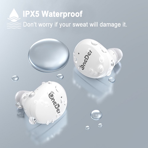 Waterproof Bluetooth Earbuds IPX5 Waterproof