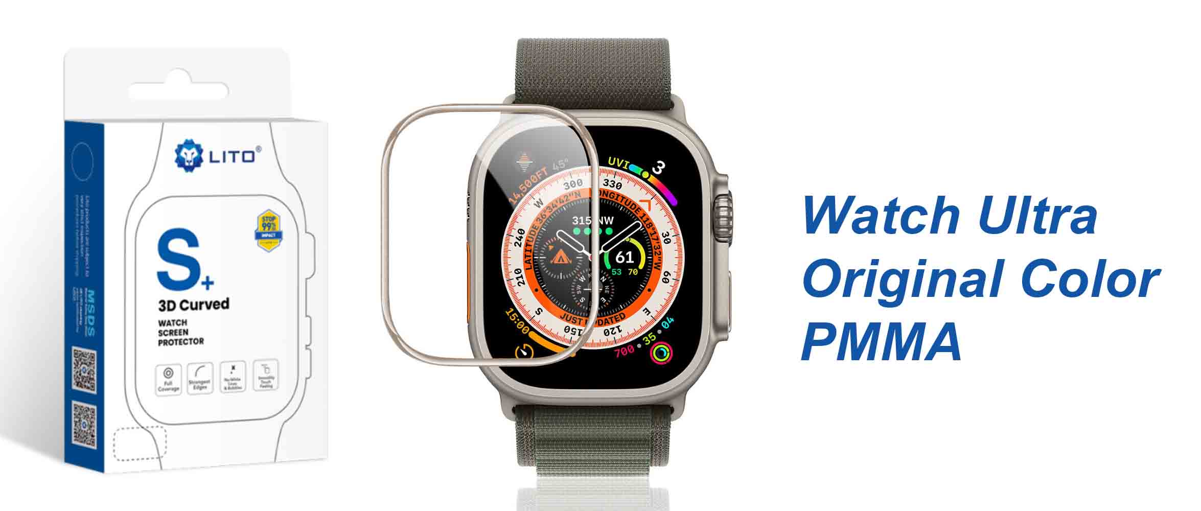 Apple Watch Ultra Displayschutzfolie