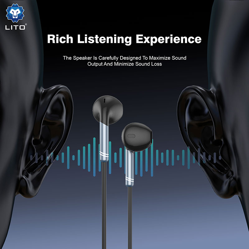 premium wired earphones