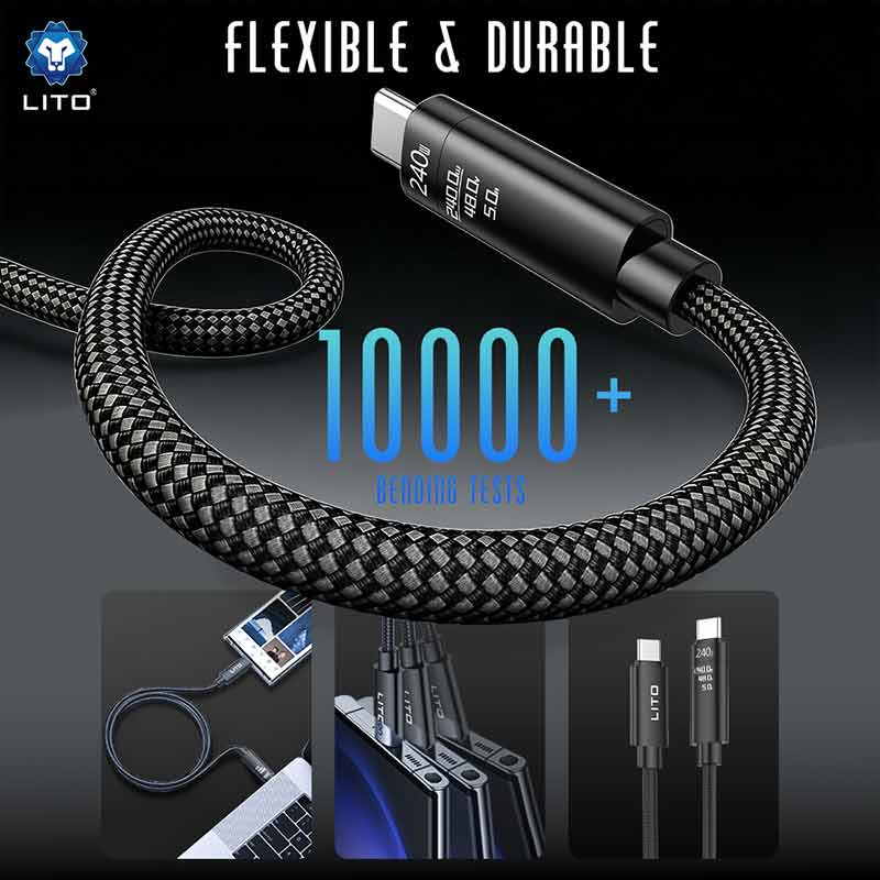 braided USB-C cable braided USB-C cable