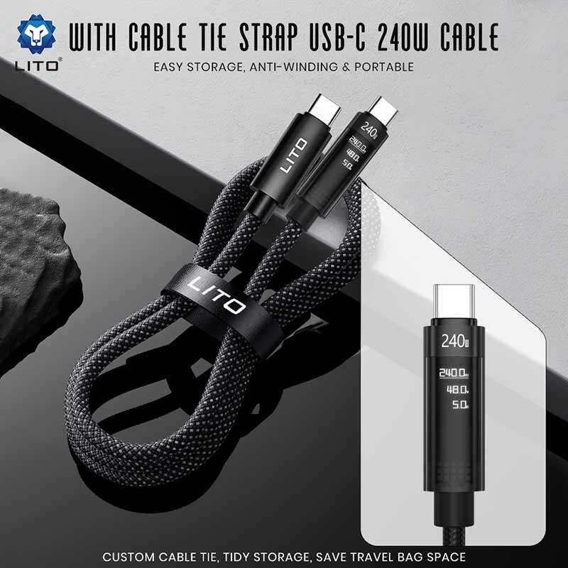 USB-C charging cable