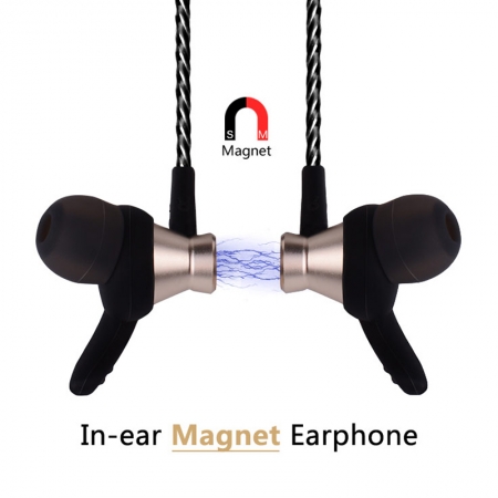 Kleinster Computer-beweglicher Bass-Kopfhörer-magnetisches Metall in den Ohr-Kopfhörern 