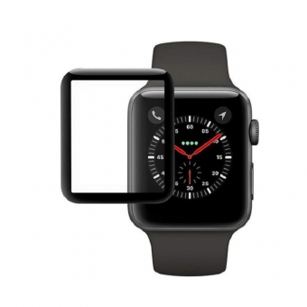 Apple Watch Serie 4 40mm / 44mm 3D-Displayschutz aus gehärtetem Glas für 40mm Vollkleber