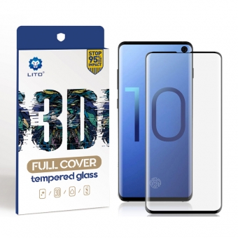 Samsung Galaxy S10 Plus Displayschutzfolie aus gehärtetem Glas
