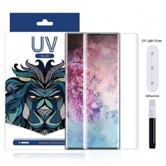 Samsung Galaxy Note 10/10 Pro UV Vollkleber Hartglas Displayschutzfolie