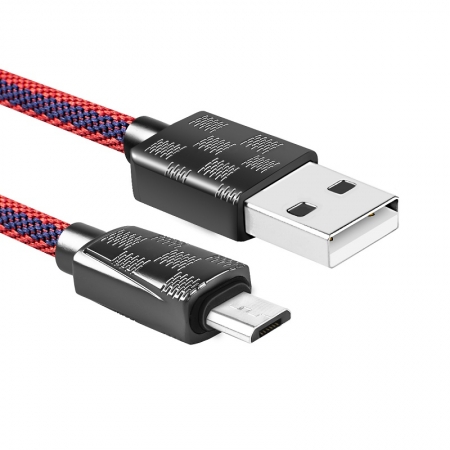 Fairview Braided Smart Langlebiges USB-Datenkabel mit schneller Ladeleistung 