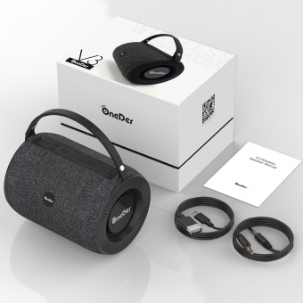 Beste OneDer V3 Premium-Klangqualität Tragbarer, weithin kompatibler drahtloser Bluetooth-Lautsprecher zum Verkauf