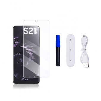 Beste LITO E + UV Optische Flüssigkeit Kleber Full Coverage Anti-Spion Glas Displayschutzfolie für Samsung Note10 / 10 + zum Verkauf