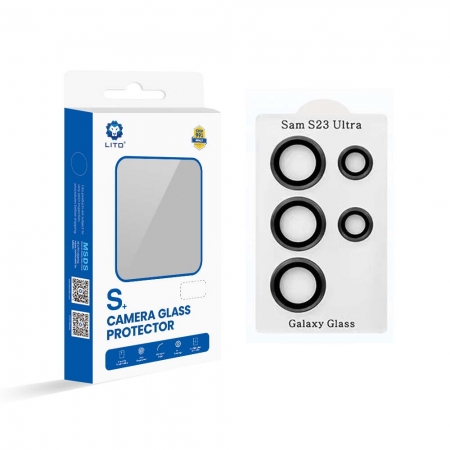 Lito Metall-Kameraobjektiv-Displayschutzfolie mit einfachem Installationskit für Samsung Galaxy S23 Ultra S23-Serie 