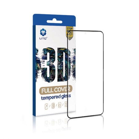 LITO 3D Vollkleber-Displayschutz aus gehärtetem Glas für die Samsung S24-Serie
         