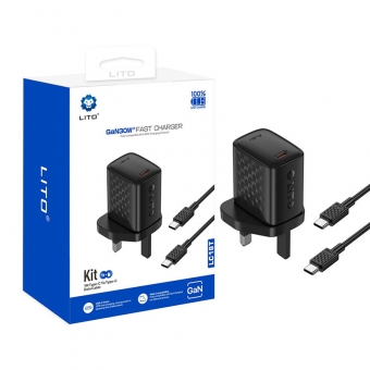 30W GaN Telefonladegerät