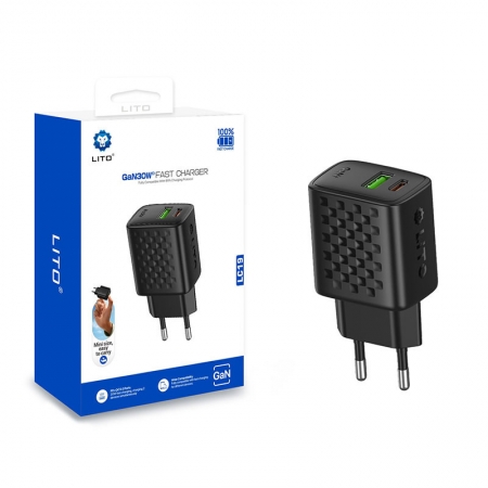 LITO LC19 30W GaN Telefonladegerät & USB-C Netzteil 