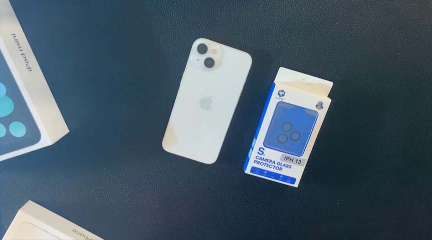 iPhone 13 Pro Max 3D Clear Full Glue Full Cover Kameraglas Len Displayschutzfolie
