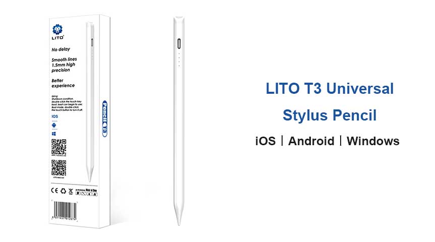 Entfesseln Sie Ihre Kreativität mit dem LITO T3 Universal Stylus Pencil