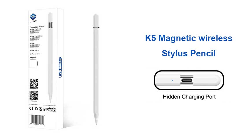 LITO K5 Magnetischer kabelloser Stift mit Handflächenabweisung