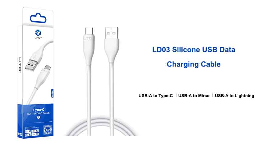 LD03 Silikon USB-Datenladekabel
    