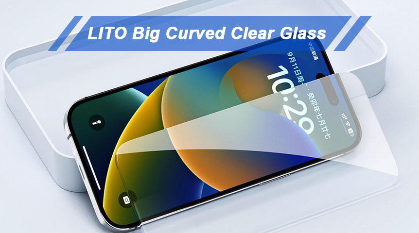 Erhöhen Sie den Schutz Ihres Geräts mit dem LITO Big Curved-Displayschutz aus gehärtetem Glas
    