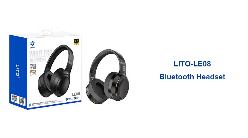 LITO-LE08 Komfort trifft auf Hi-Fi-Sound Bluetooth-Headset