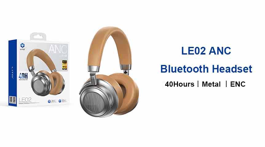 LITO LE02 Metall-ANC-Bluetooth-Headset