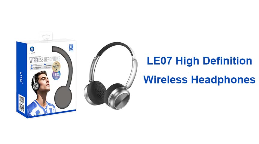 LITO LE07 High Definition Audio Kabellose Bluetooth-Kopfhörer
