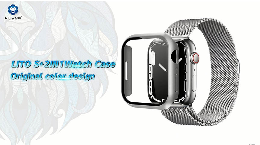 Wie wähle ich eine perfekte Hülle zum Schutz Ihrer Apple Watch Series 7 aus? - Originalfarbe
